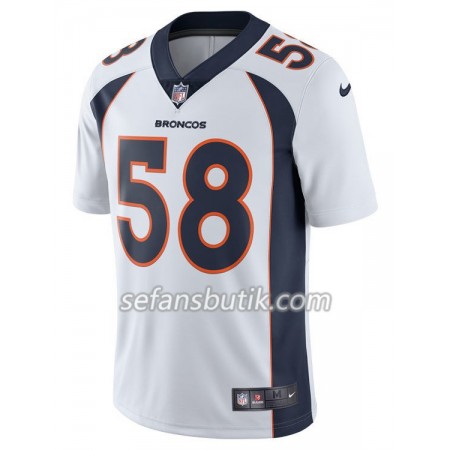 Denver Broncos Tröjor Von Miller 58 Nike Vit - Herr Denver Broncos Tröjor Von Miller 58 Nike Vit - Herr